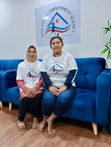 Indonesian and Myanmar maids providing domestic cleaning services