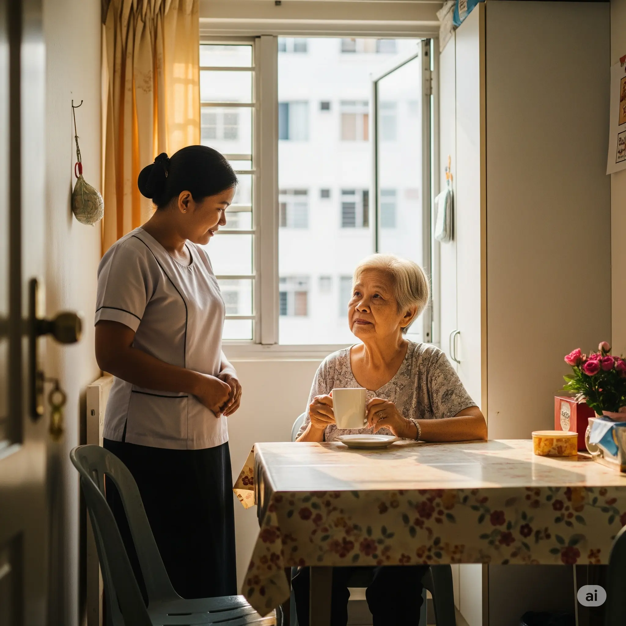 Myanmar Maid Singapore – Providing Dedicated Elderly Care and Conversation